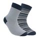 Носки детские ESLI (2 пары), серый-темно-синий, 16, 24, Комбинированный