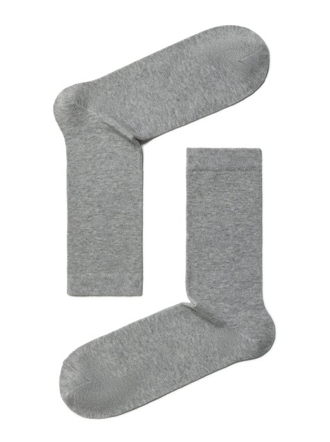 Носки мужские ESLI (хлопковые), серый, 44-45, 44, Серый