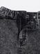 Джинсова спідниця прямого силуету Conte Elegant CON-385, acid washed grey, L, 46/170, Сірий