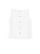 Блуза без рукавів з вишивкою рішельє і рюшами з бавовни преміальної якості Conte Elegant LBL 1089, white, XS, 40/170, Белый
