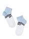 Шкарпетки дитячі Conte Kids ACTIVE (короткі), Белый-Голубой, 16, 24, Комбинированный