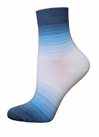 Шкарпетки жіночі "Брестські" 1100 CLASSIC (середньої довжини), ДЖИНС-БЕЛЫЙ, 36-37, 36, Комбинированный