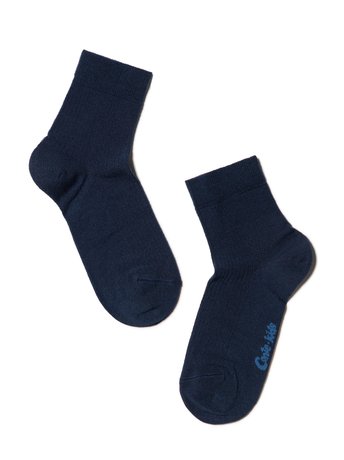Шкарпетки дитячі Conte Kids CLASS (тонкі), Темно-синій, 18, 27, Темно-синий