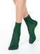 Шкарпетки жіночі віскозні Conte Elegant CLASSIC (люрекс, без гумки), темно-зеленый, 36-37, 36, Темно-зеленый