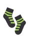Шкарпетки дитячі Conte Kids SOF-TIKI (махрові), Темно-серый-Салатовый, 8, 14, Комбинированный