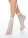 Тонкие женские носки Conte Elegant FANTASY (с ажурным рисунком), Bianco, 36-39, 36, Белоснежный