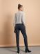 Джинси Mom Fit з високою посадкою та кокеткою Conte Elegant CON-381, washed grey, XL, 48/164, Светло-серый
