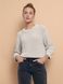 Джинси Mom Fit з високою посадкою та кокеткою Conte Elegant CON-381, washed grey, XL, 48/164, Светло-серый