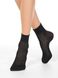 Ажурные носки Conte Elegant AJOUR (из вискозы с люрексом), Черный, 38-39, 38, Черный