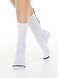 Удлиненные носки с пришивной лентой Conte Elegant FANTASY, Белый, 36-39, 36, Белый