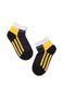 Шкарпетки дитячі Conte Kids ACTIVE (короткі), Черный-Желтый, 14, 21, Комбинированный