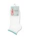 Шкарпетки жіночі Conte Elegant ACTIVE (декор. гумка), Белый-бледо-бирюзовый, 36-37, 36, Комбинированный