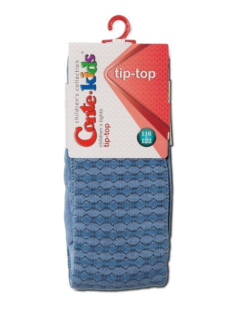 Колготки дитячі Conte Kids TIP-TOP, Блакитний, 116-122, 116см, Голубой