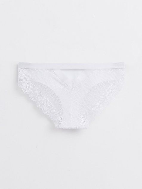 Трусы "бикини" Conte Elegant MYSTERIOUS LB 1321, white, XS, 40, Белый