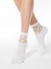 Шкарпетки жіночі бавовняні з сіткою Conte Elegant CLASSIC (rete), Білий, 36-37, 36, Белый