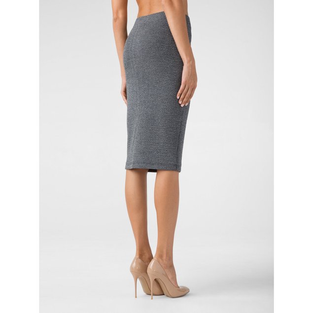 Моделирующая юбка-футляр Conte Elegant MAX SLIM, steel grey, L, 46/164, Серый