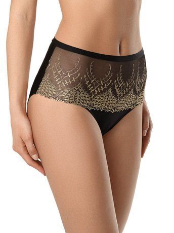 Трусы женские "слип" Conte Elegant ENIGMA TP2082, Черный, XS, 40, Черный