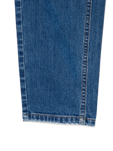Eco-friendly джинсы с высокой посадкой Conte Elegant Mom Fit CON-187, mid blue, XS, 40/164, Синий