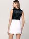 Блузка з легкої атласної тканини з ефектом оксамиту Conte Elegant LBL 1172, black, XS, 40/170, Черный