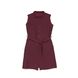 Сукня-сорочка без рукавів з легким блиском Conte Elegant LPL 915, windsor wine, S, 42/170, Темно-бордовый