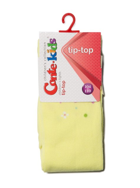 Колготки детские Conte Kids TIP-TOP, лимон, 104-110, 104см, Желтый