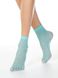 Тонкие женские носки Conte Elegant FANTASY (с ажурным рисунком), turguoise, 36-39, 36, Бирюзовый