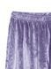 Велюрові штани для будинку Conte Elegant VELVET LOUNGEWEAR LHW 1010, grey-lilac, L, 46/170, Комбинированный
