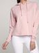 Вкорочене oversize-худі з вишивкою Conte Elegant LD 1170, romantic pink, XS, 40/170, Светло-розовый