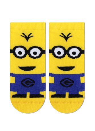 Шкарпетки дитячі "Брестські" 3095 MINIONS (укорочені), я.желтый, 11-12, 18, Желтый