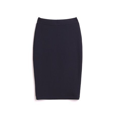 Моделююча спідниця-олівець Conte Elegant CLASSIC, антрацит, XS, 40/170, Темно-серый