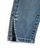Укорочені джинси skinny з розрізами та високою посадкою Conte Elegant CON-346, mid blue, XS, 40/164, Синий