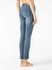Укорочені джинси skinny з розрізами та високою посадкою Conte Elegant CON-346, mid blue, XS, 40/164, Синий