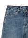 Укорочені джинси skinny з розрізами та високою посадкою Conte Elegant CON-346, mid blue, XS, 40/164, Синий
