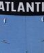 Трусы мужские спорт Atlantic 3MP-120 хлопок. Набор из 3 шт., Світло-блакитний/Бірюзовий/Темно-синій, L, 48, Блакитний