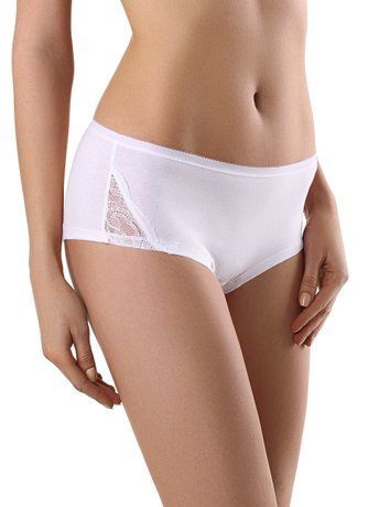 Трусы женские "шортики" Conte Elegant MONIKA LSH 532, Белый, XL, 48, Белый