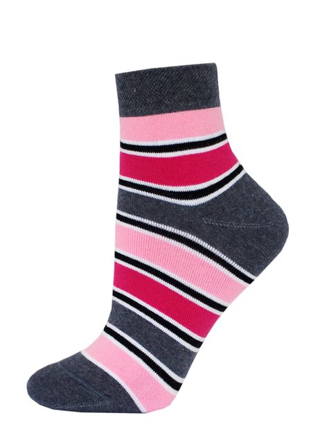 Шкарпетки жіночі "Брестські" 1407 ARCTIC (махрові, укорочені), Серый МЕЛАНЖ, 36-37, 36, Сірий