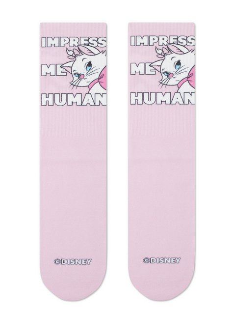 Удлиненные носки с хлопком CONTE ©Disney, Светло-розовый, 36-39, 36, Светло-розовый