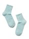 Шкарпетки жіночі віскозні з бортом Conte Elegant COMFORT (меланж), бледно-бирюзовый, 36-37, 36, Светло-розовый