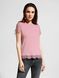 Фактурный топ из вискозы премиального качества с кружевом Conte Elegant LD 1033, deep dusty rose, XS, 40/170, Розовый
