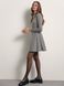 Приталена сукня-mini в «гусячу лапку» Conte Elegant LPL 1403, dogtooth, XS, 40/170, Комбинированный