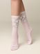 Подовжені шкарпетки з бавовною CONTE ©Disney, Светло-розовый, 36-39, 36, Светло-розовый