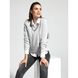 Пуловер "Oversize" з італійської пряжі з кашеміром Conte Elegant LDK066, moon grey, S, 42/170, Сірий