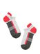Шкарпетки жіночі Conte Elegant ACTIVE (ультракороткі), Темно-серый-малиновый, 36-37, 36, Комбинированный