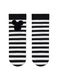 Шкарпетки жіночі Conte Elegant ©Disney 60 den, bianco-nero, 36-39, 36, Комбинированный