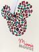 Джемпер Oversize-худі з яскравим малюнком з різнокольорових каменів © Disney Conte Elegant LD 950, ice-cream white, XS, 40/170, Белый