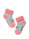 Шкарпетки дитячі Conte Kids SOF-TIKI (махрові з відворотом), серый, 12, 18, Сірий