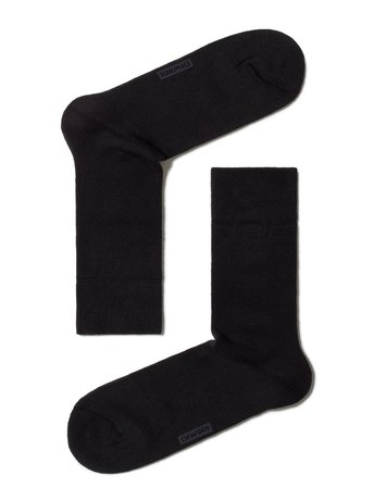 Носки мужские DiWaRi CLASSIC (tencel), Черный, 40-41, 40, Черный