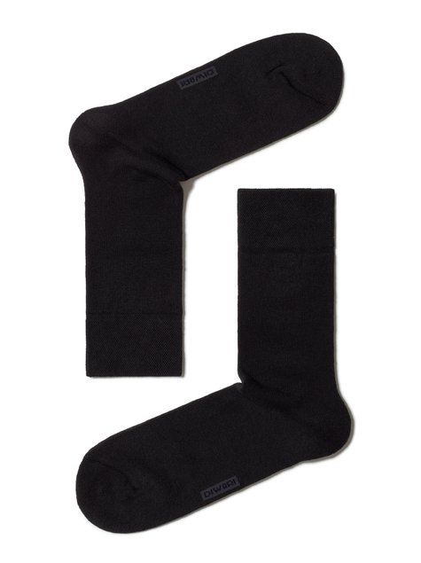 Шкарпетки чоловічі "DIWARI" CLASSIC (tencel), Черный, 40-41, 40, Черный
