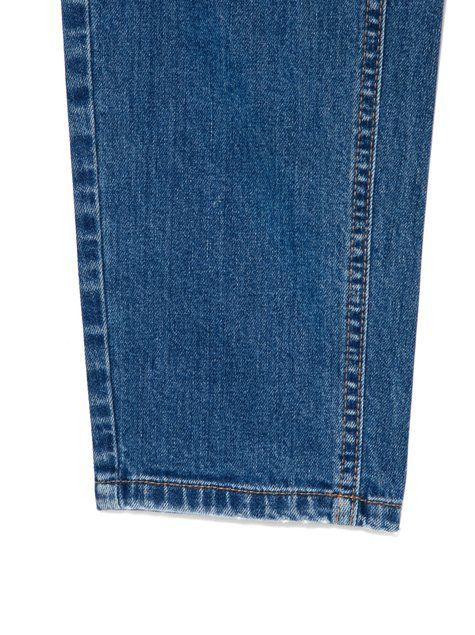 Eco-friendly джинси з високою посадкою Conte Elegant Mom Fit CON-187, mid blue, XS, 40/170, Синий