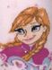 Колготки детские хлопковые Conte Kids ©Disney Frozen (с люрексом, стразами), Светло-розовый, 104-110, 104см, Светло-розовый